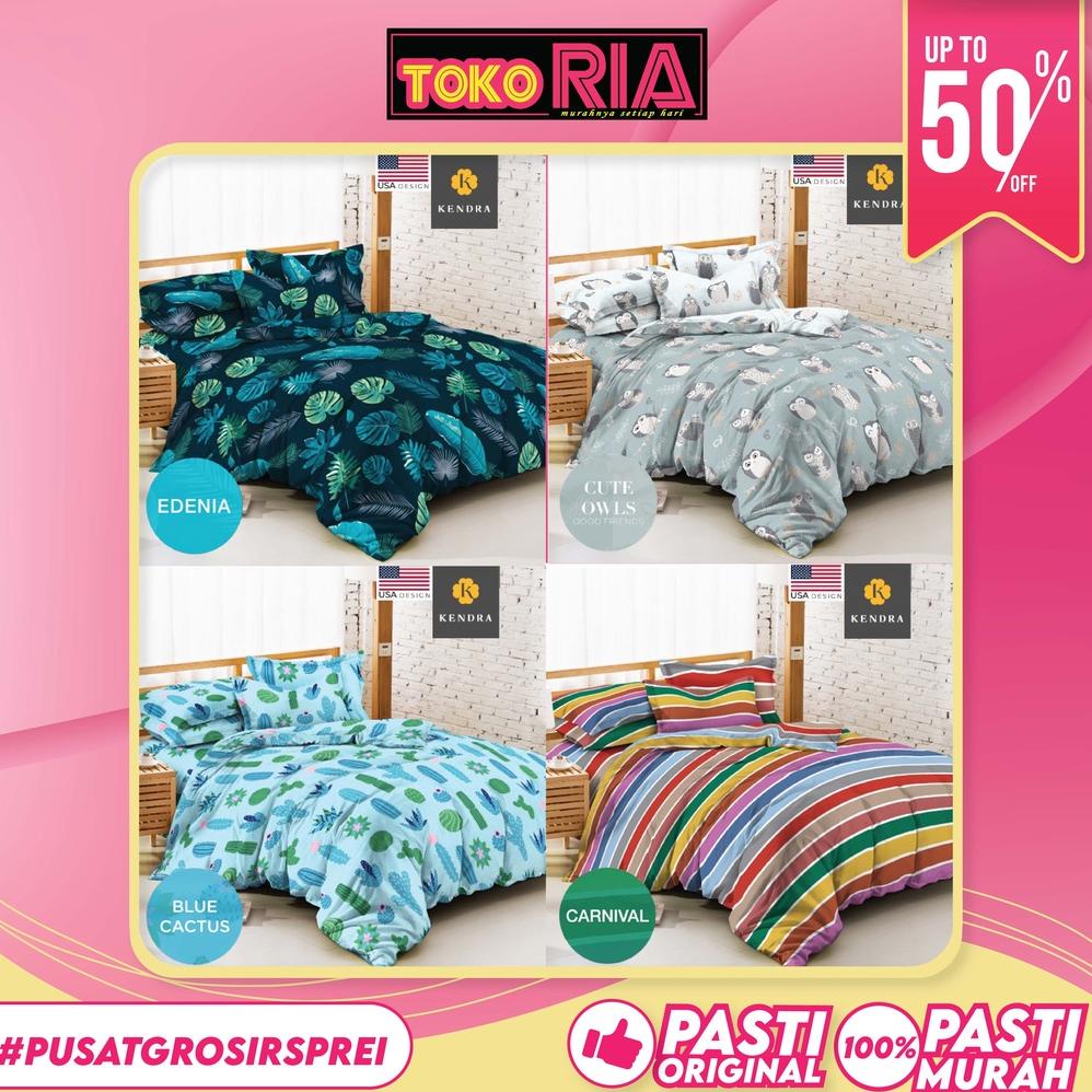 Jual Kendra Bedcover Set 160X200 Queen Kaktus Minimalis Modern ( Bed