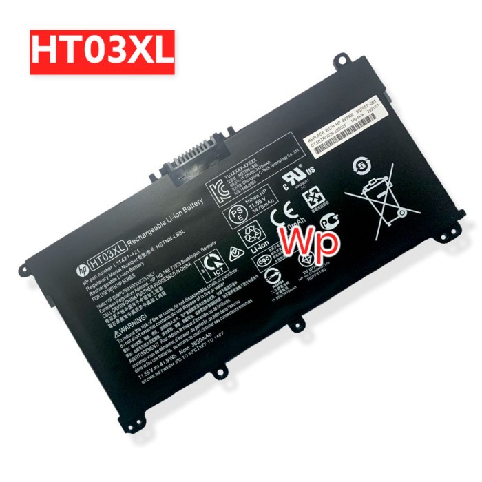 Jual Baterai Laptop HP Pavilion 15CD HSTNNLB7 LB7X HT03XL Shopee