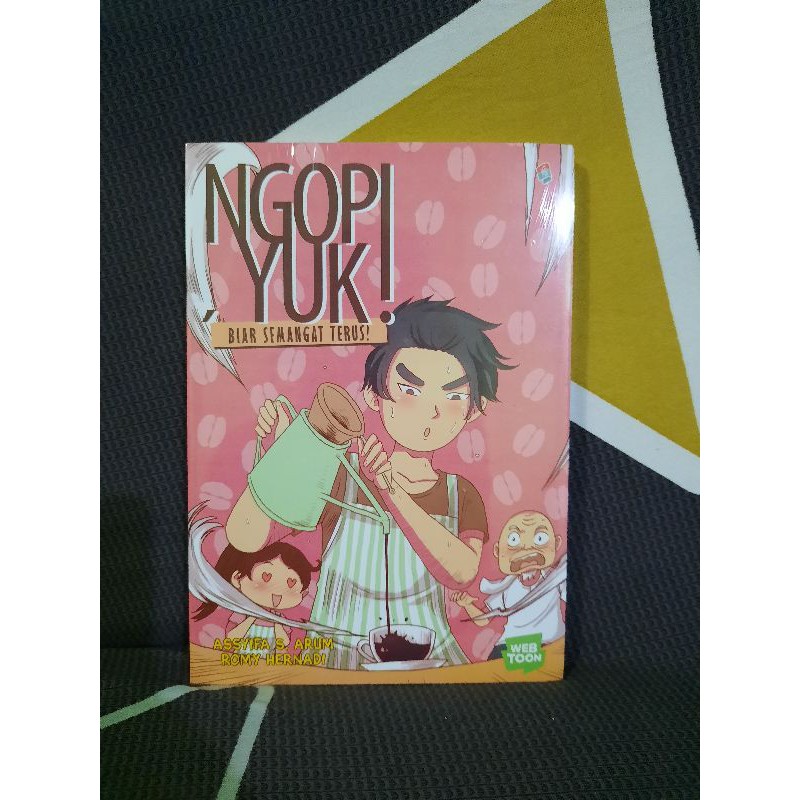 Jual SEGEL Buku Komik Ngopi Yuk Webtoon ORIGINAL Shopee Indonesia