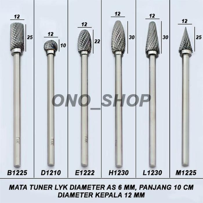 Jual Mata Tuner Lyk As Mm Panjang Gagang Cm Lebar Kepala Mm