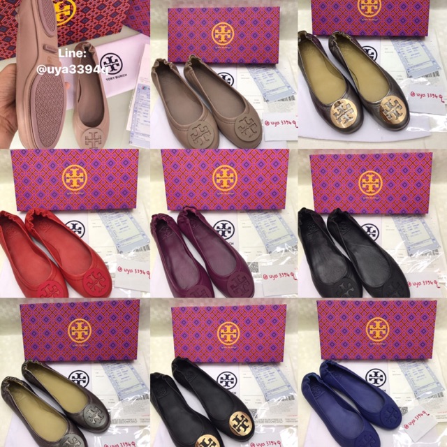 Tory burch travel ballet balet flat shoes