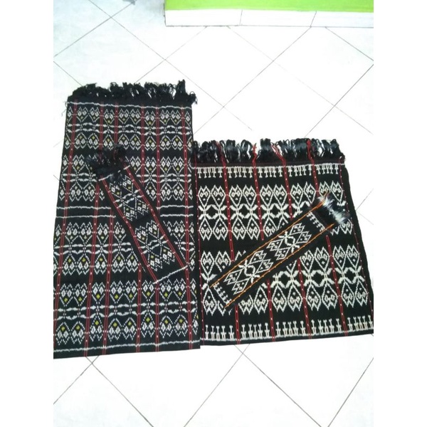 Jual Slimut dan sarung tenun ASLI suku ROTE NTT | Shopee Indonesia