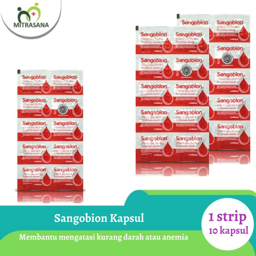 Jual SANGOBION KAPSUL 1 STRIP ISI 10 KAPSUL | Shopee Indonesia