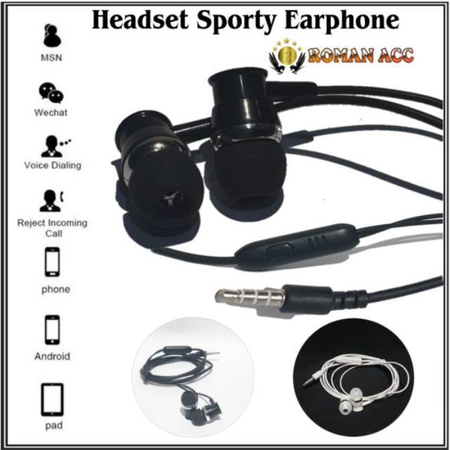 Earphone discount di shopee