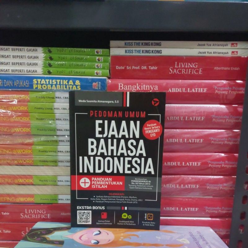 Jual Buku Original Pedoman Umum Ejaan Bahasa Indonesia Panduan