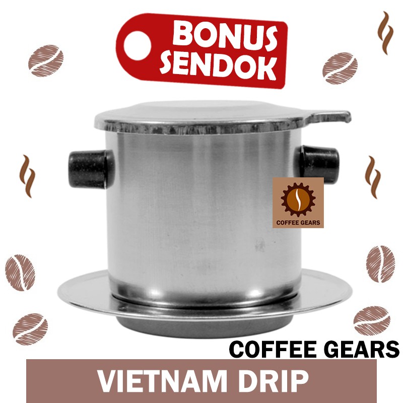Jual Coffee Drip Vietnam Drip Original Coffee Maker Penyaring Kopi Dripper Kopi