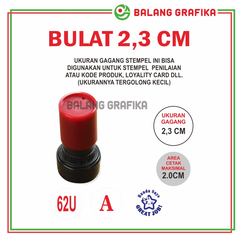 Jual Stempel Custom Stampel Flash Warna Otomatis Usaha Cap Toko ...