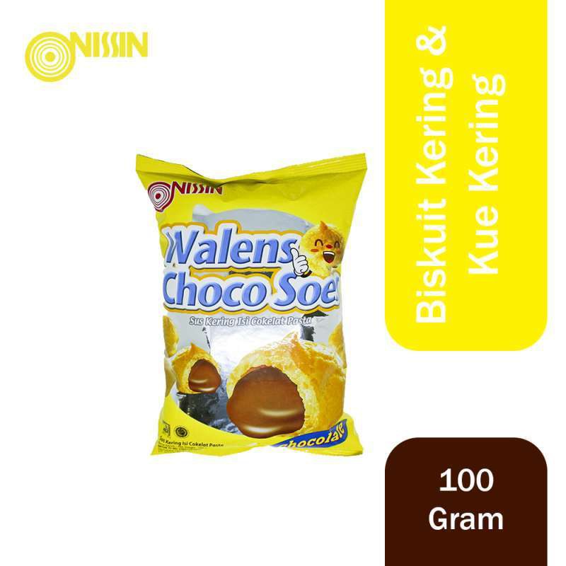 Jual Nissin Walens Choco Soes 100 g ( bag ) | Shopee Indonesia