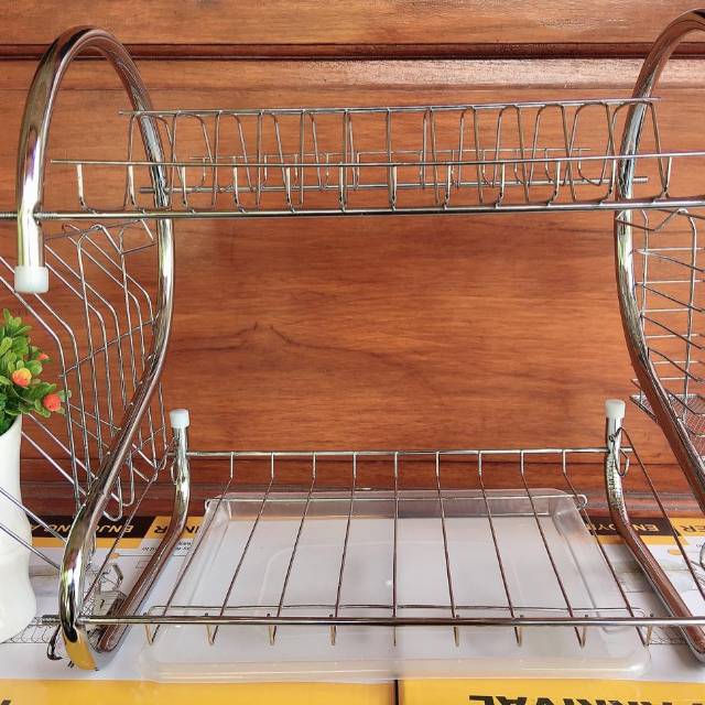 Jual Rak Piring Stainless | Shopee Indonesia