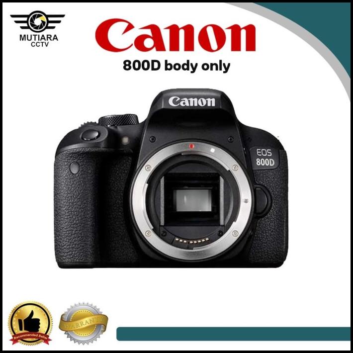 Jual Canon Eos 800D Body Only ( Free Memory 16 Gb) | Shopee Indonesia