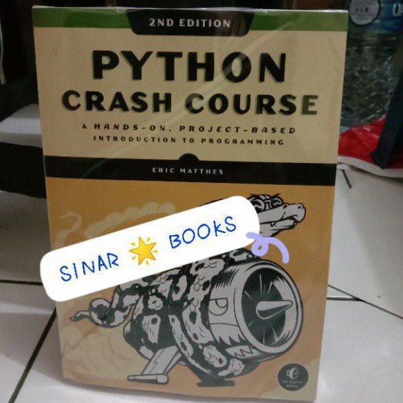 Jual Buku Python Crash Course Nd Edition By Eric Matthes Shopee Indonesia