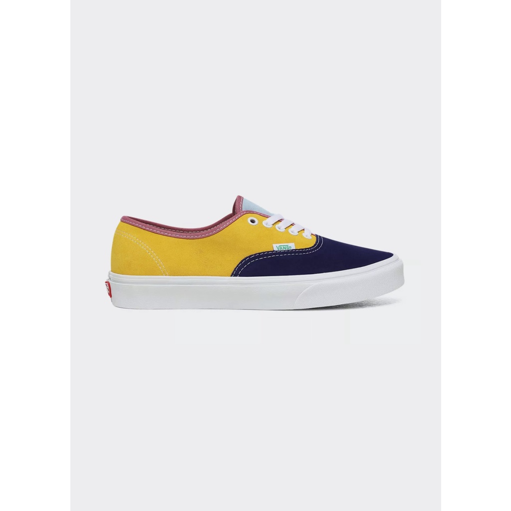 Vans authentic hotsell blue and red