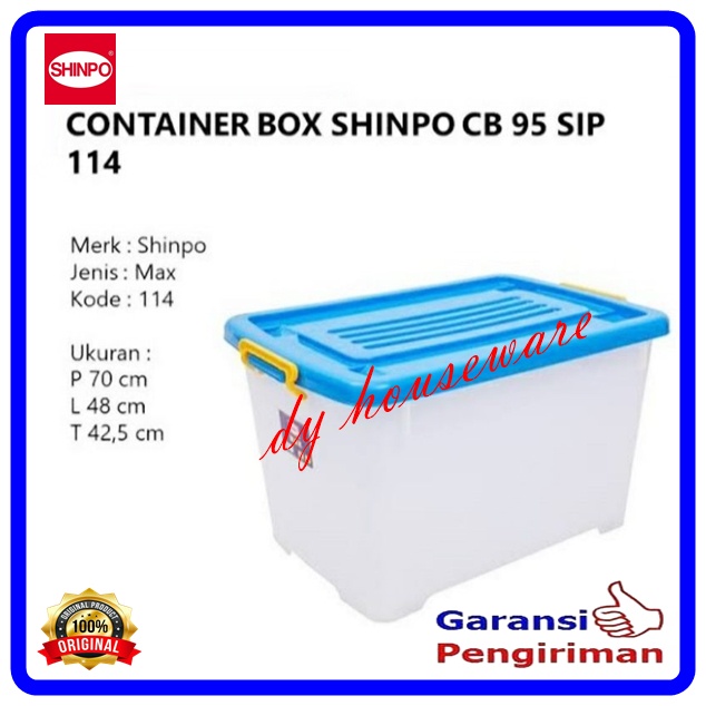 Jual Tempat Penyimpanan Box Container CB 150,130, 95, 82, 70, 60, 45 ...