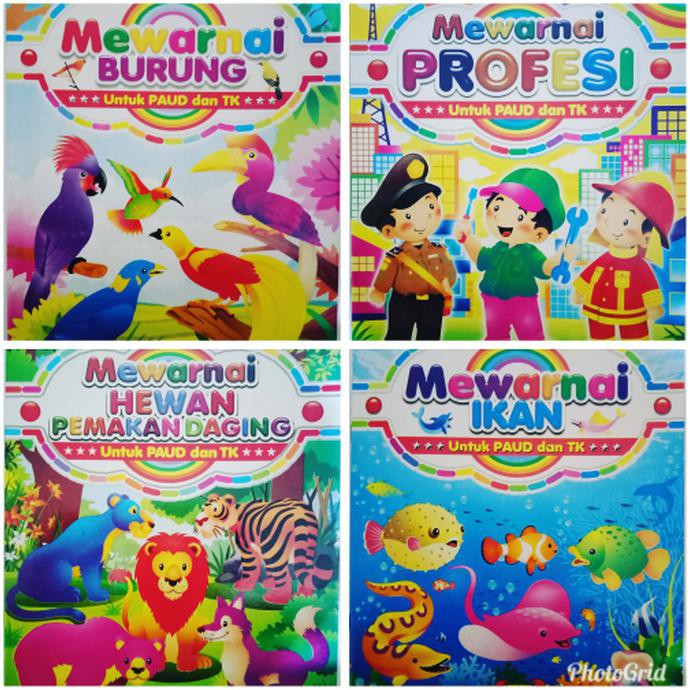 Jual Buku Mewarnai Ukuran Besar NEW | Shopee Indonesia