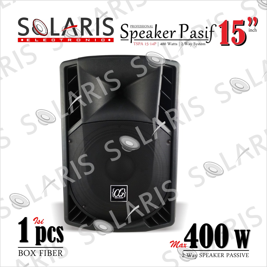 Jual SPEAKER PASIF 15 Inch 500 Watt CRIMSON Tipe TITAN Shopee