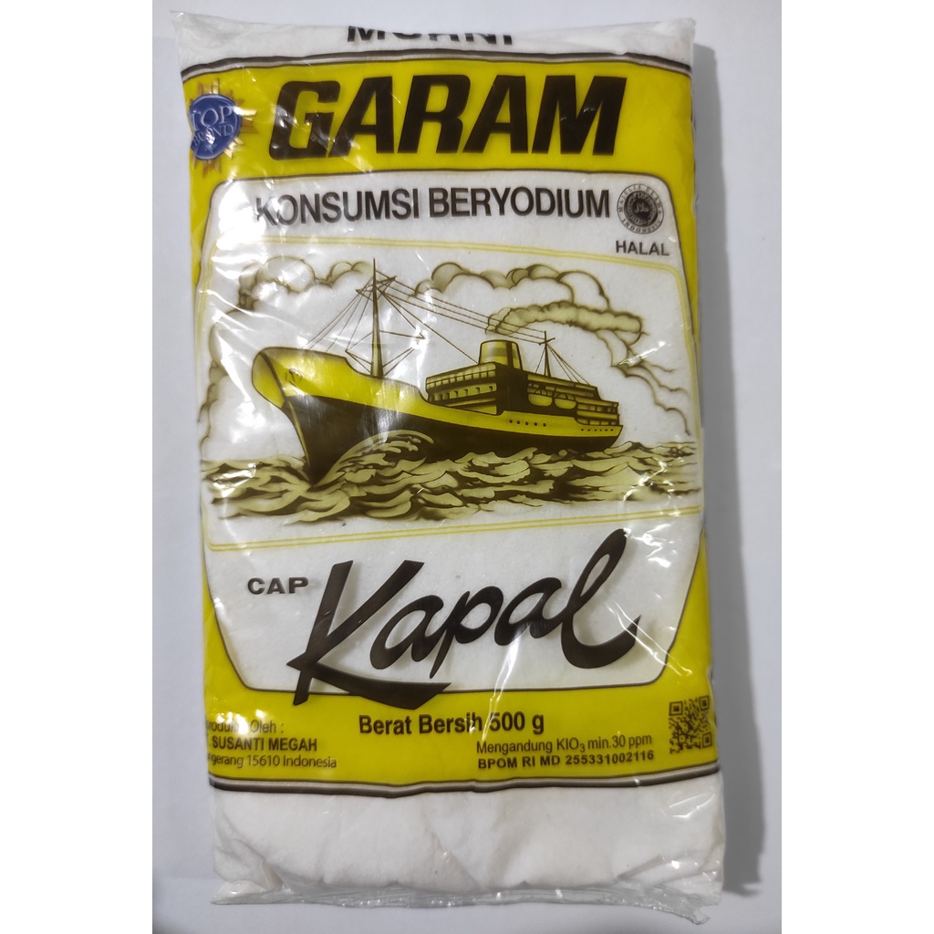 Jual Garam Dapur Cap Kapal Gr Shopee Indonesia