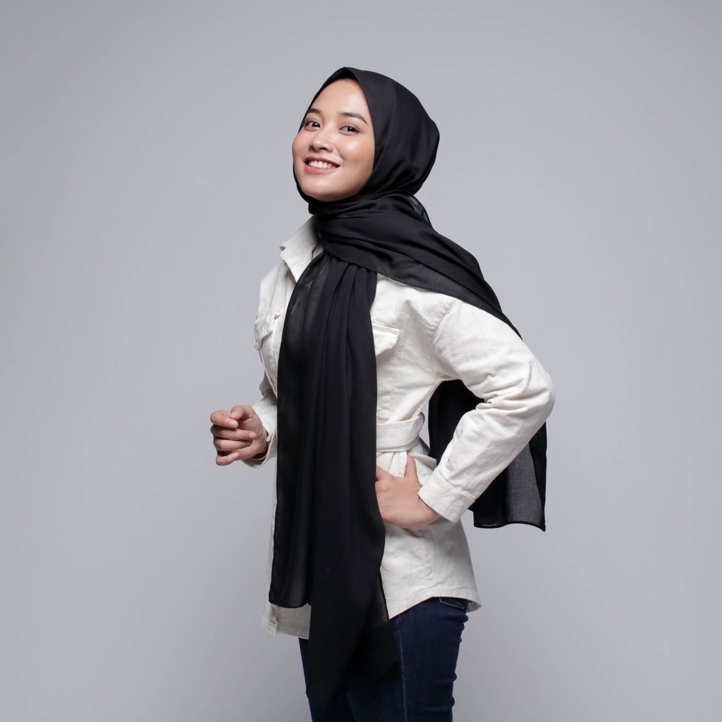 Jual ELITA RUKMANA pashmina Voal Premium Hijab Pashmina | Shopee Indonesia