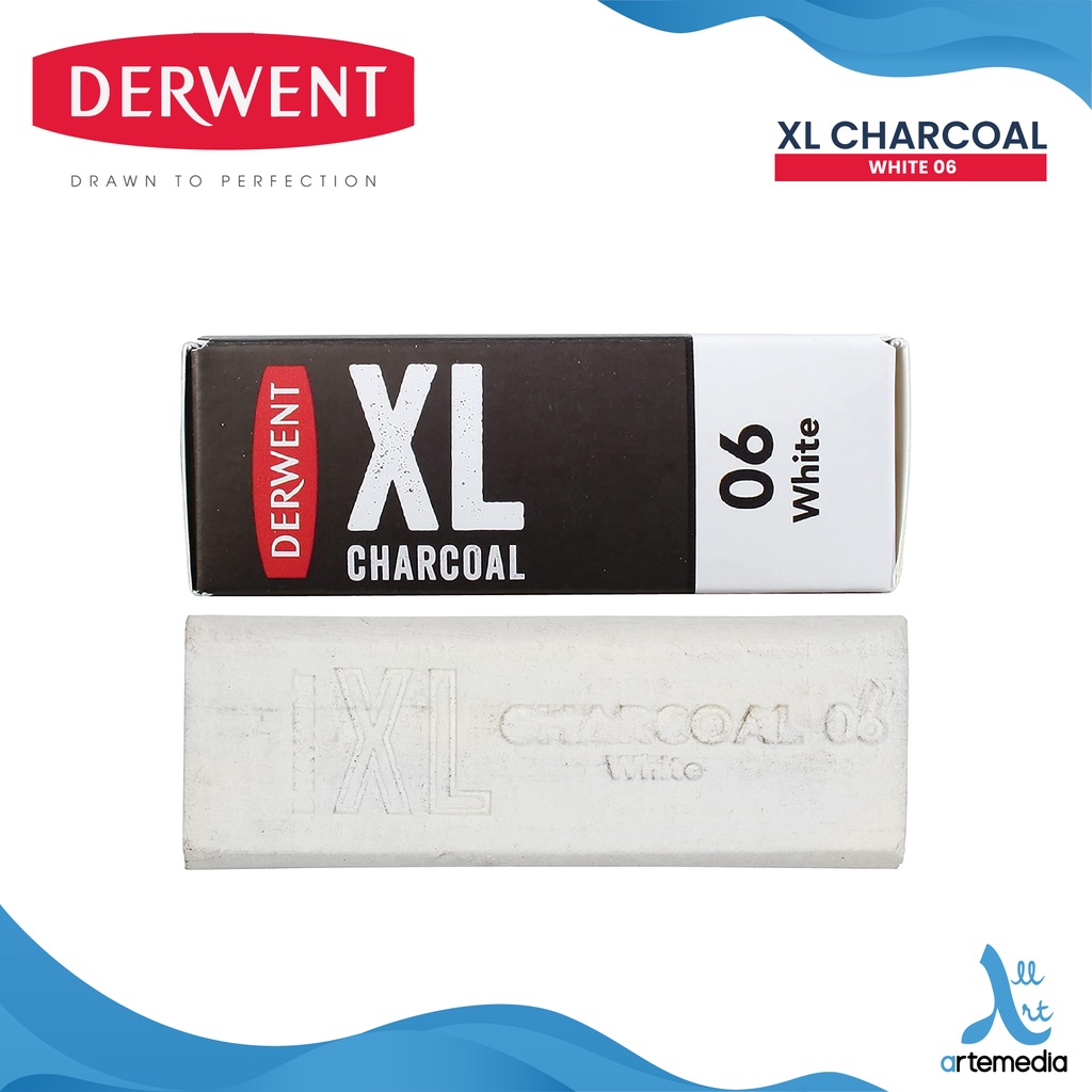 Derwent 2302015 XL Bloc De Charbon De Bois Noir - Format Géant Pour Artistes