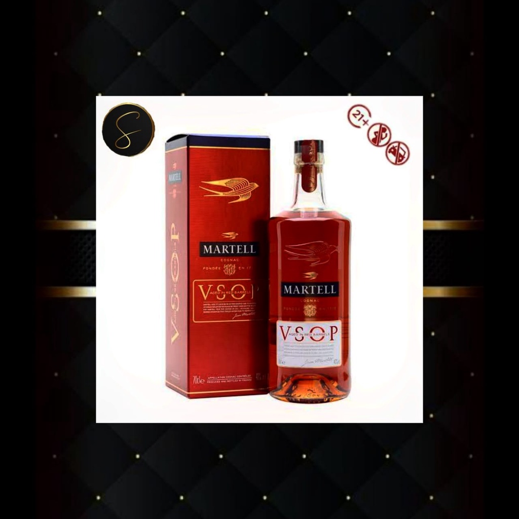 Jual MARTELL VSOP RED BARRELS COGNAC 700ML | Shopee Indonesia