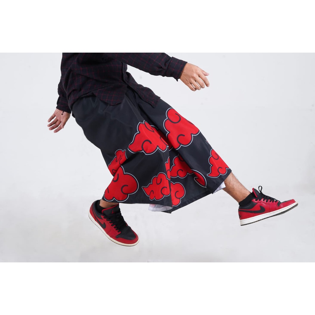 Jual KAIN SARUNG GAUL KEKINIAN ANIME AKATSUKI NARUTO SARUNG SULTAN