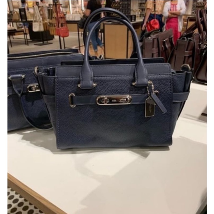 Coach best sale swagger navy