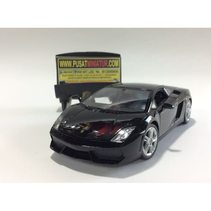 AUTOart Lamborghini Gallardo Superleggera Modellauto 1/43 – Grau, Detailgetreue Miniatur