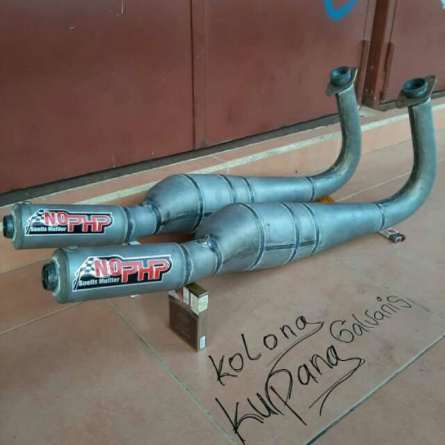 Jual Knalpot RX King RXK RXS Kolong Kupang Galvanis Shopee Indonesia