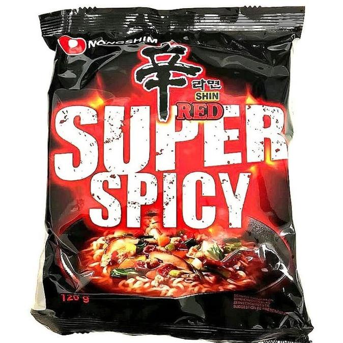 Jual Nongshim Shin Ramyun Red Super Spicy Pedas Ramen Korea Ramyeon Shopee Indonesia