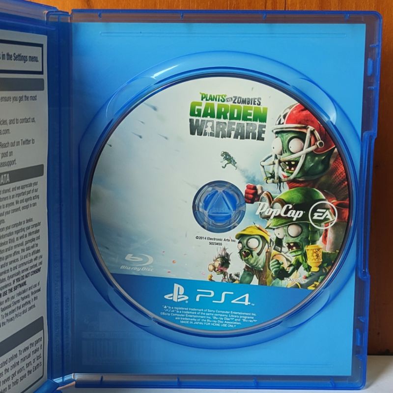 Jual Kaset Plants Vs Zombies PS4 Garden Warfare PS Playstation PS 4 5 ...