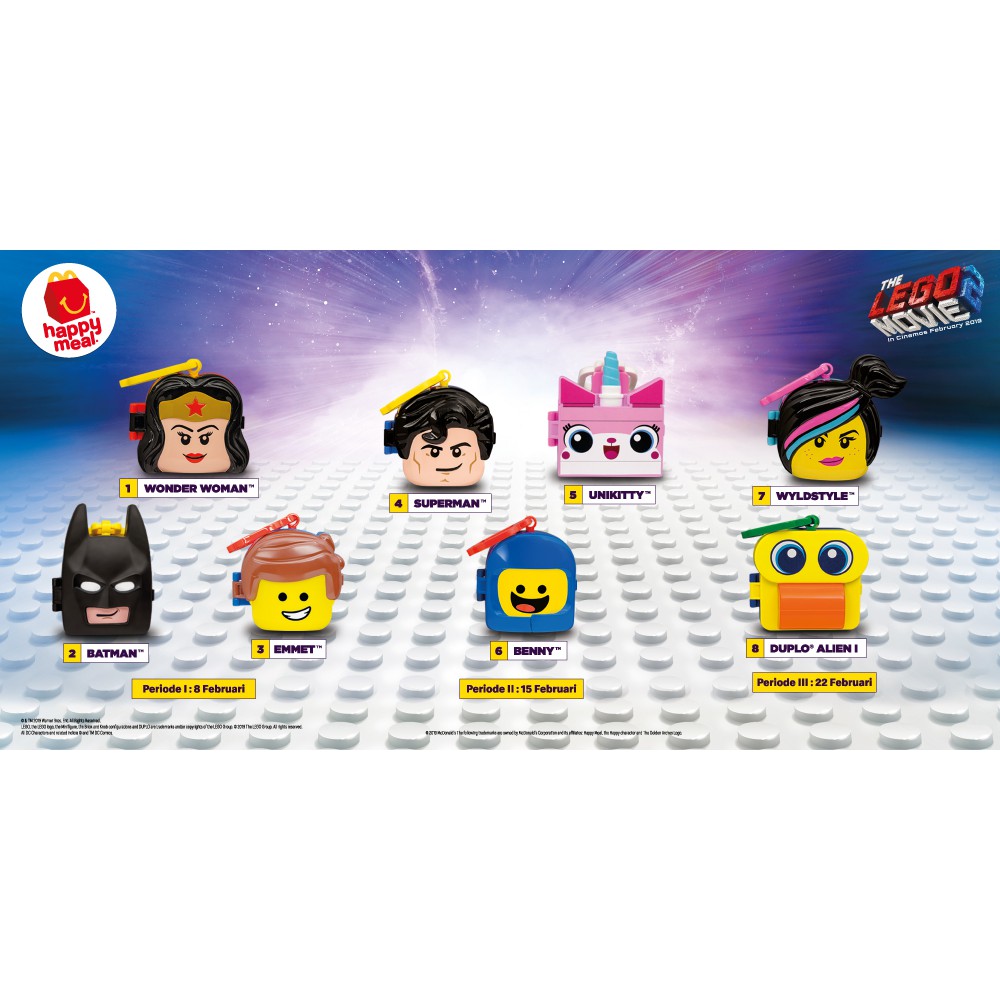 Happy meal hot sale lego 2