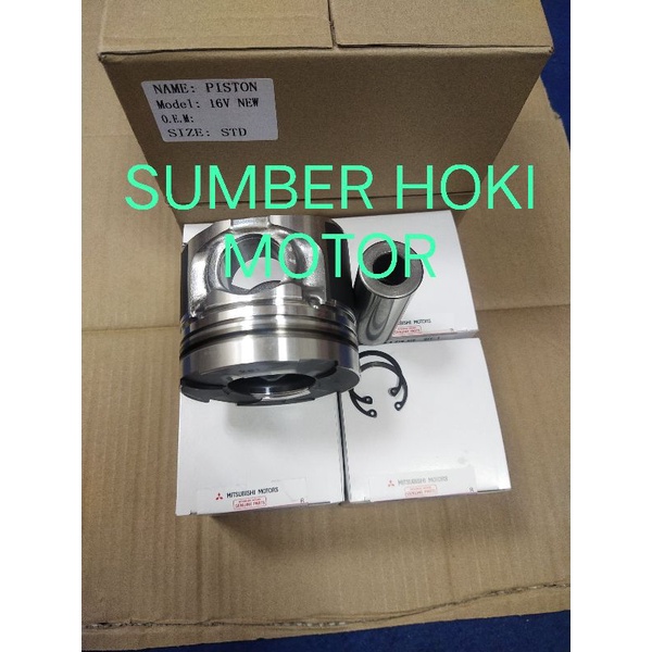 Jual PISTON SET 2,5 2500CC MITSUBISHI TRITON NEW HDX ORI | Shopee Indonesia