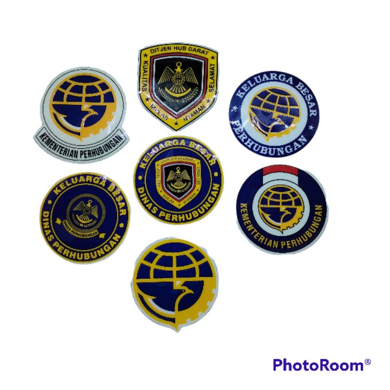 Jual Sticker Perhubungan / Sticker Dishub / Sticker Kemenhub / Sticker ...