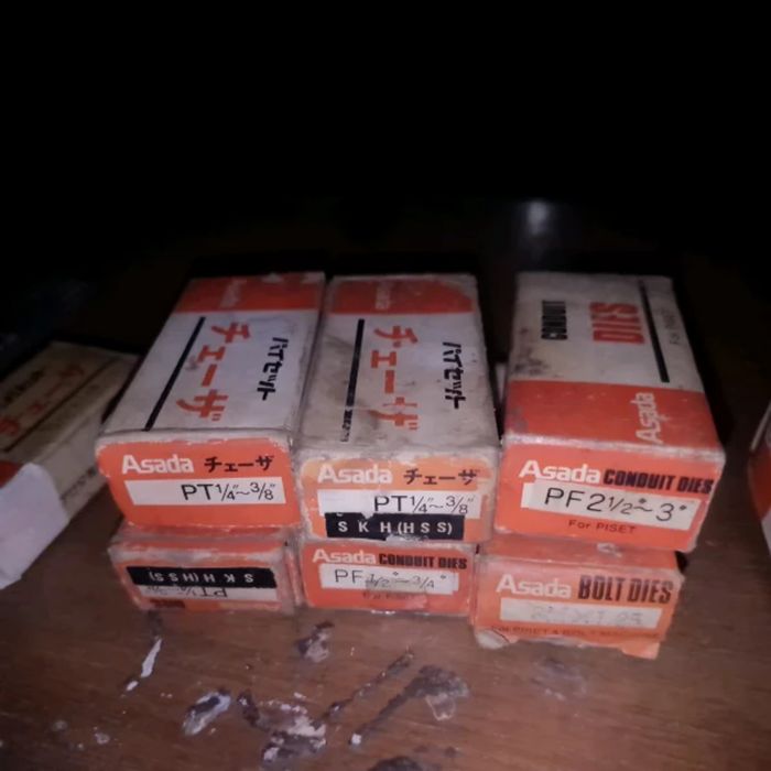 Jual ASADA SKH HSS Piset Dies Mata Snai Drat Pipa Set PT 1 I 4 - 3 I 8 ...