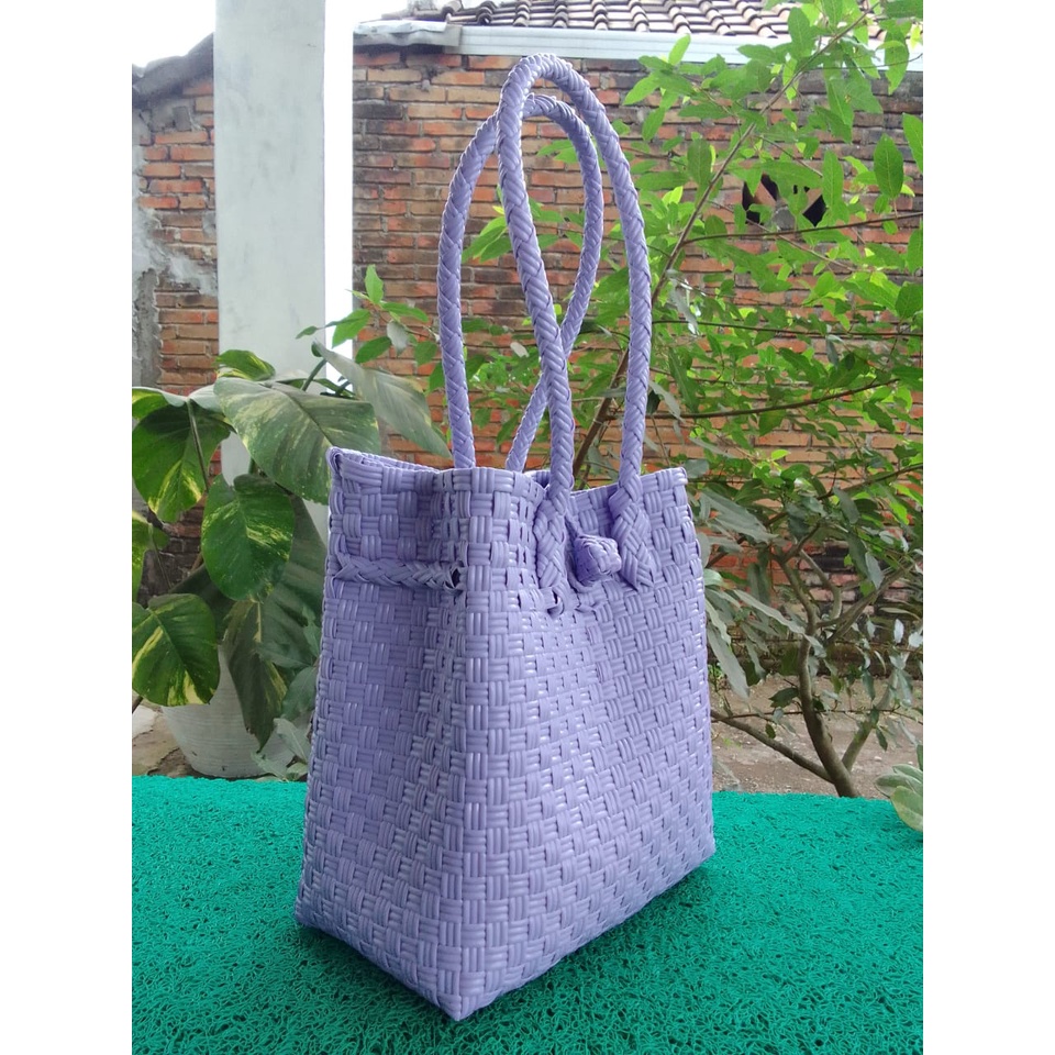 Jual Tas Anyaman Jali Tas Anyaman Plastik Tas Wanita Totebag Tas Anyaman Jali Premium Tas 7407