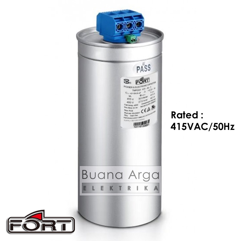 Jual FORT Power Capacitor TMPDSY 415 20 kVar 3 Phase Power Capacitors ...