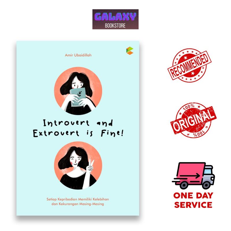 Jual BUKU MOTIVASI : INTROVERT AND EXTROVERT IS FINE | Shopee Indonesia