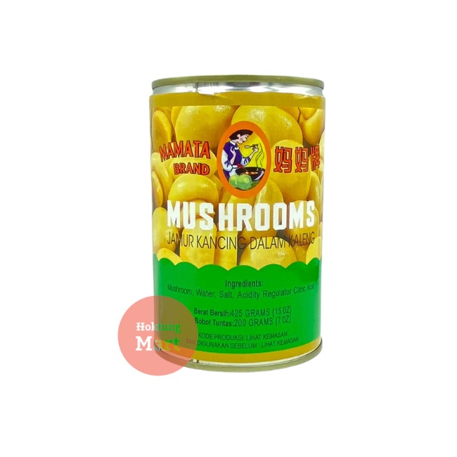 Jual Mamata Moku Jamur Kaleng 425gr Jamur Kancing Kaleng Shopee Indonesia