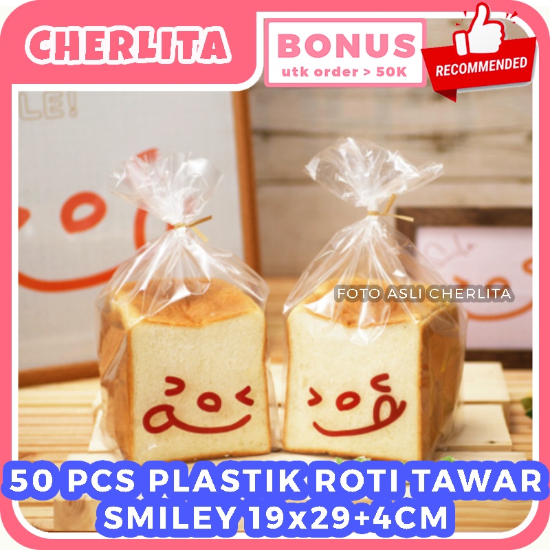 Jual Plastik Roti Tawar Bread Motif Plastik Tebal Premium | Shopee ...