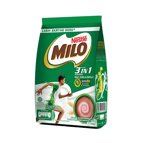Jual Milo 3 In 1 Susu Box 300 Gr | Shopee Indonesia