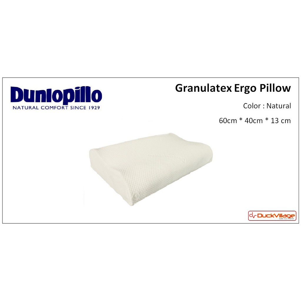 Dunlopillo granulatex hot sale pillow