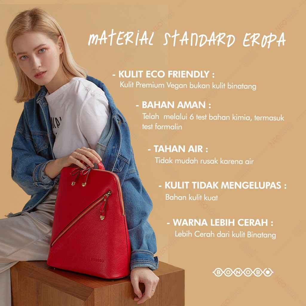Jual bonobo mercy multi bags/tas wanita - Merah - Kota Bekasi - New-anna  Store