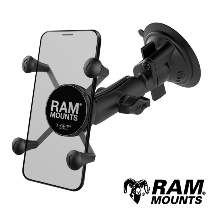 Jual Ram Mount Twist Lock Suction Cup X-Grip Original RAM-B-166-UN7U ...