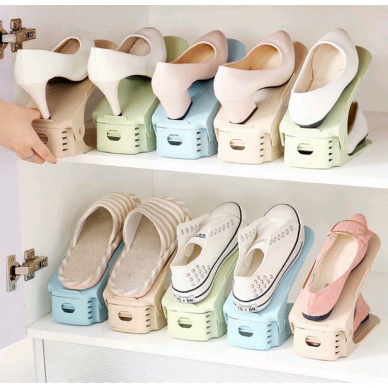 Jual RAK TEMPAT MENYUSUN SEPATU | Shopee Indonesia