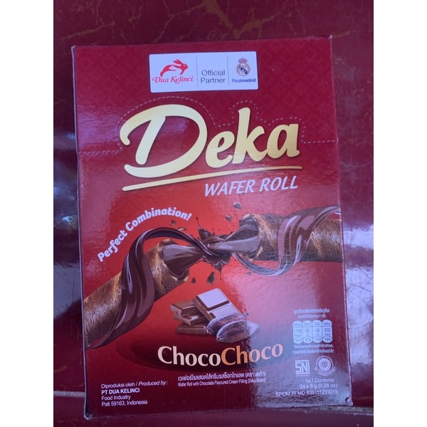 Jual Deka wafer roll 500 perbox | Shopee Indonesia