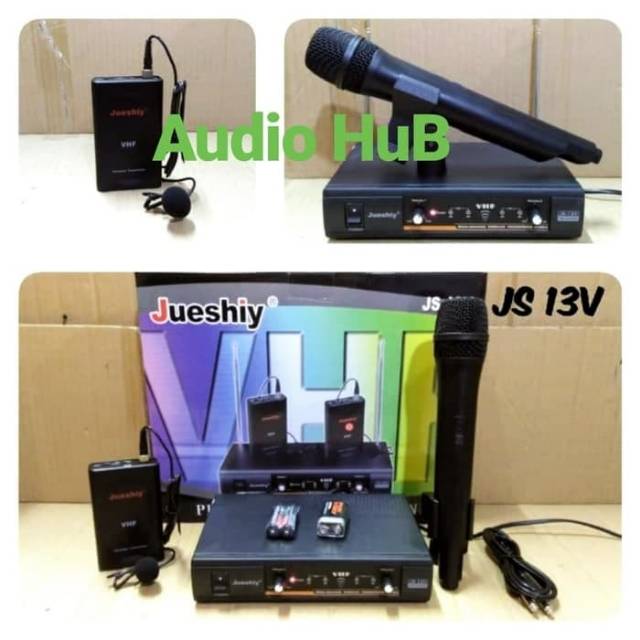 Jual MIC WIRELESS JUESHIY JS 13V MICROPHONE JUESHIY JS13V PEGANG