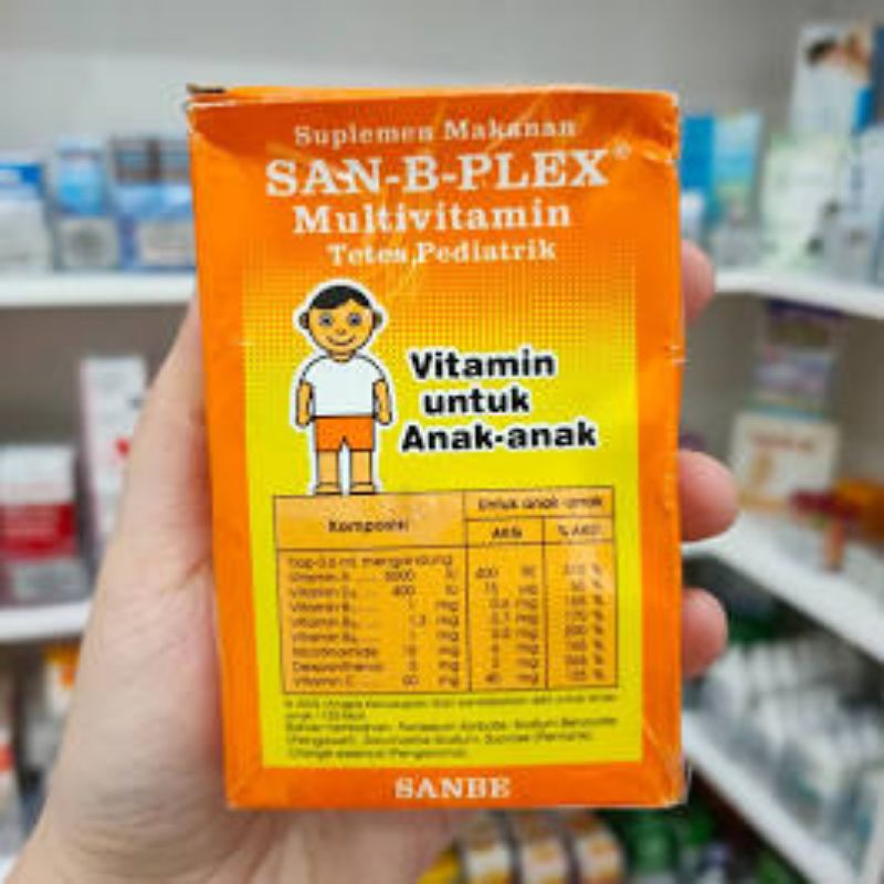 Jual San B Plex Drop Multivitamin | Shopee Indonesia