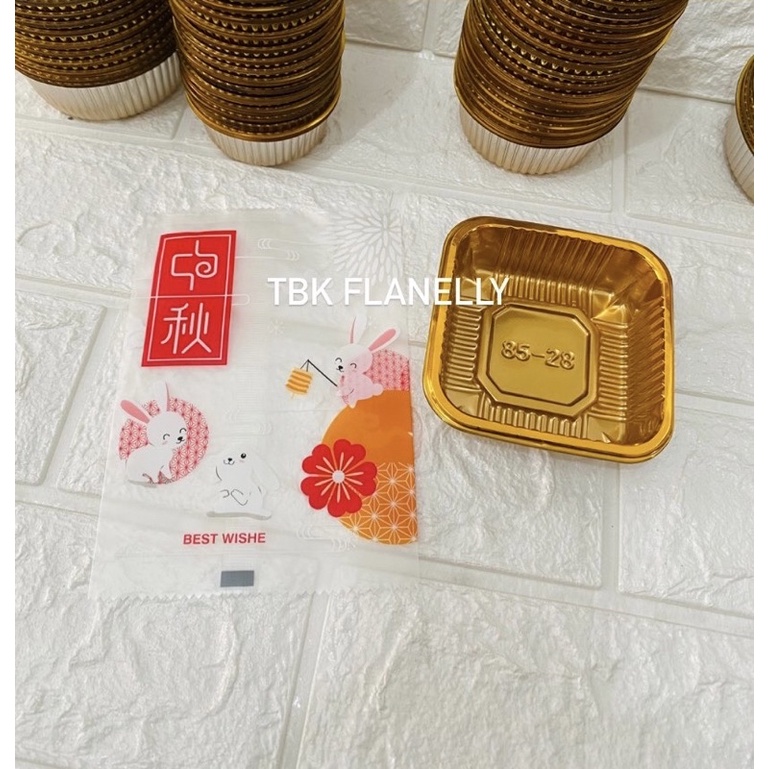 Jual tray mooncake + plastik mooncake (1pack 10pc) | Shopee Indonesia