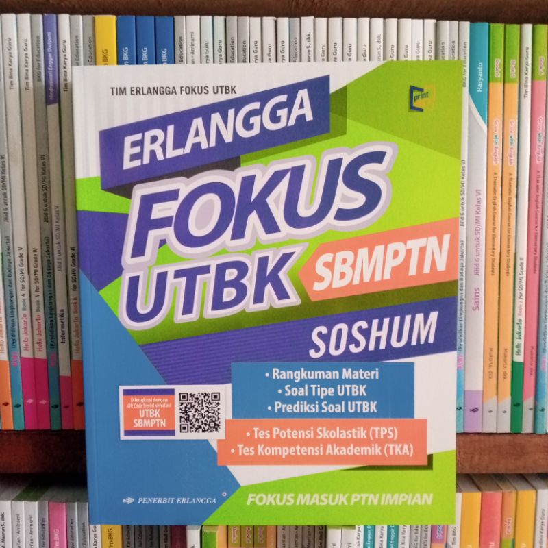 Jual BUKU ERLANGGA FOKUS UTBK SBMPTN SOSHUM TERBARU | Shopee Indonesia