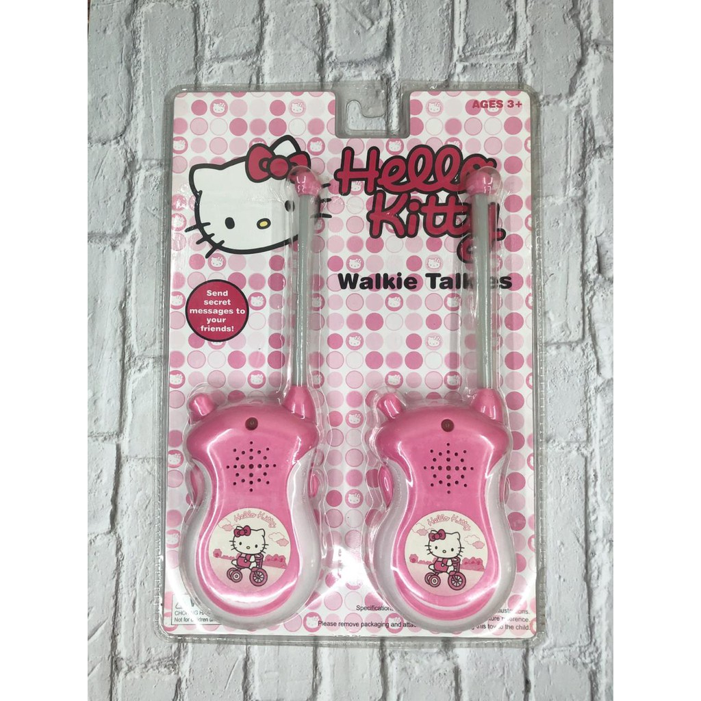 Jual Walkie Talkies Hello Kitty Shopee Indonesia