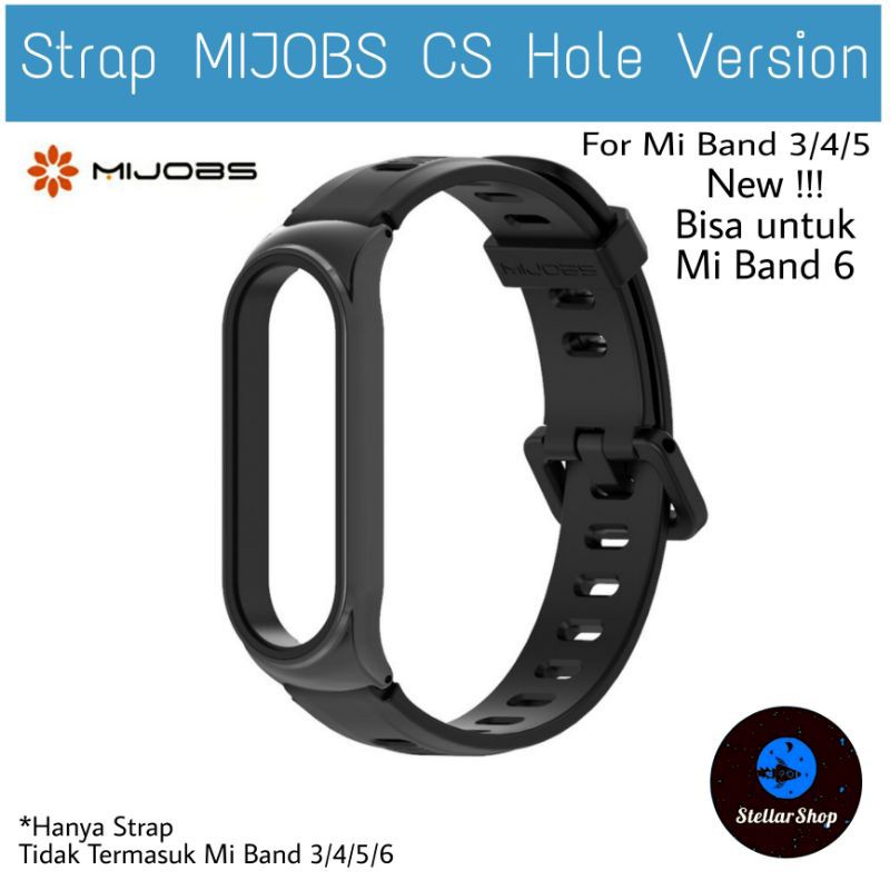 Jual Strap Pengganti Mijobs Mi Band 3 4 5 6 Metal Tali Silicon | Shopee ...